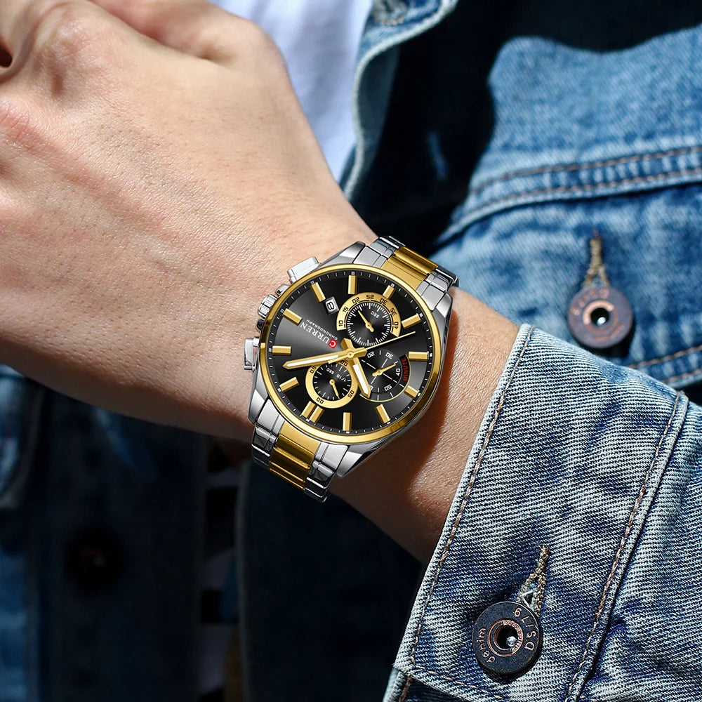 CURREN Men's Chronograph Watch