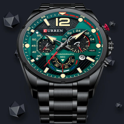 Men's Quartz Stainless Steel Watch
