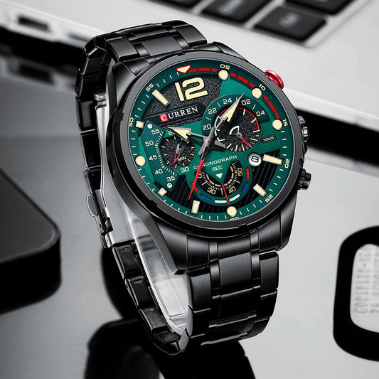 Men's Quartz Stainless Steel Watch