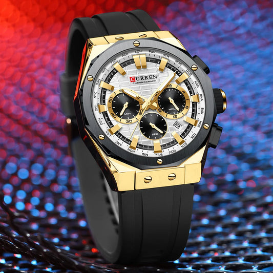 CURREN Sports Chronograph Watch
