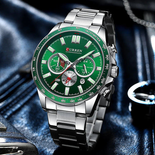 New CURREN Chronograph Watch
