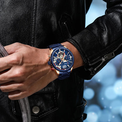 Men's Quartz Stainless Steel Watch